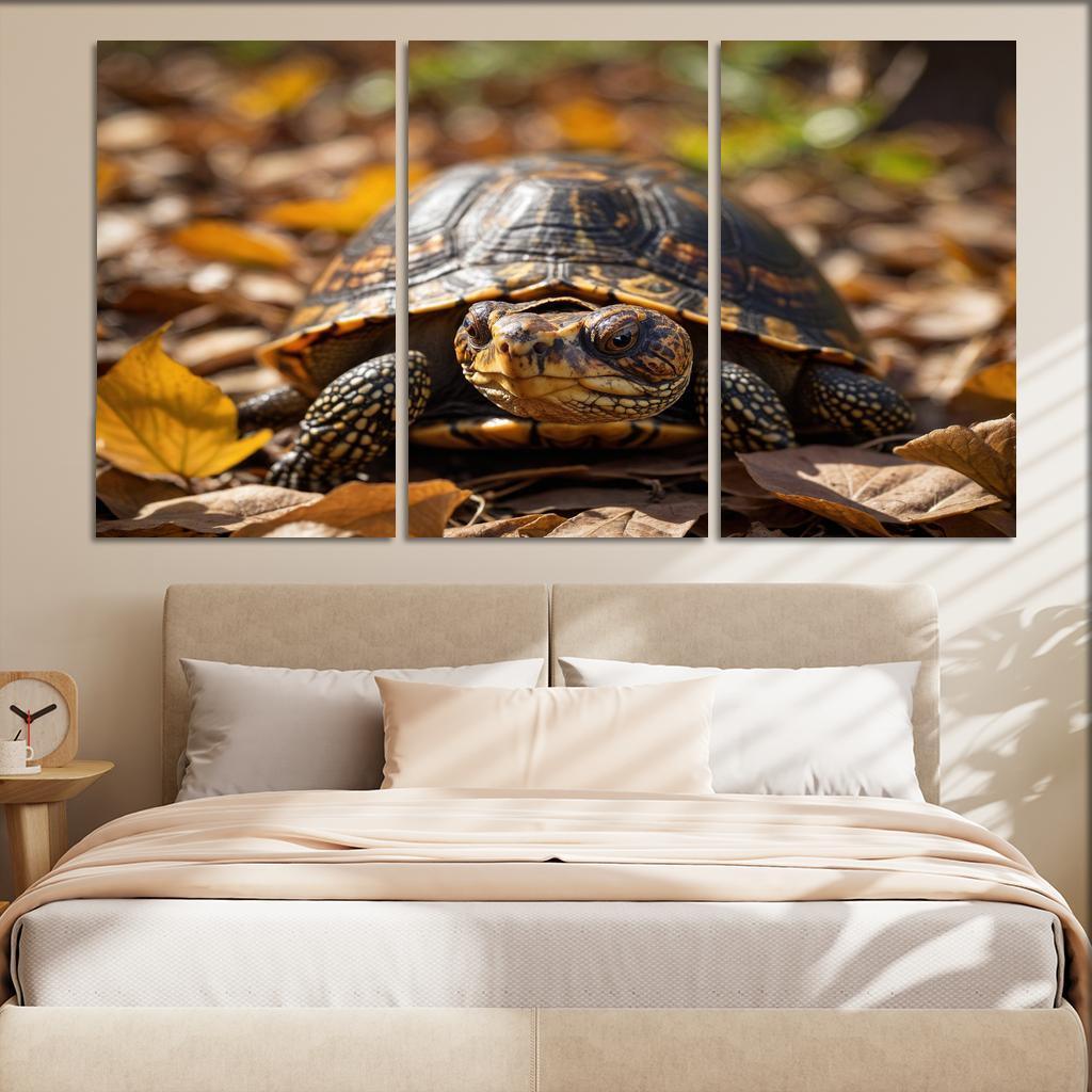 The Elegant Swallowtail Butterfly In A Wildflower Meadow Framed Paintings