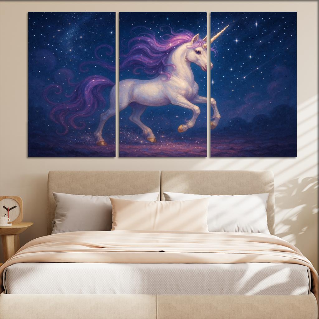 Enchanted Unicorn Dreams Premium Artwork Frames