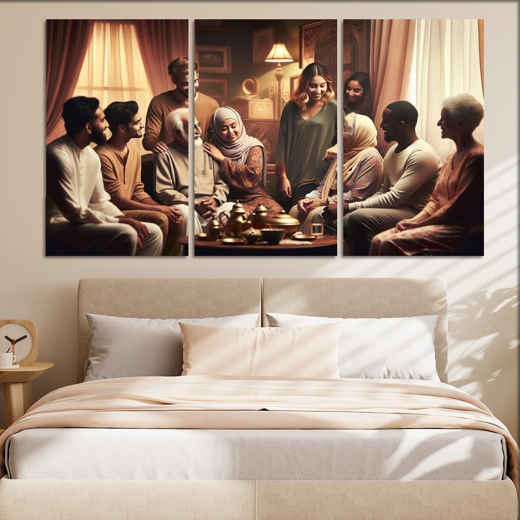 Elders Of Wisdom Respecting Our Aging Population Custom Paintings Frame