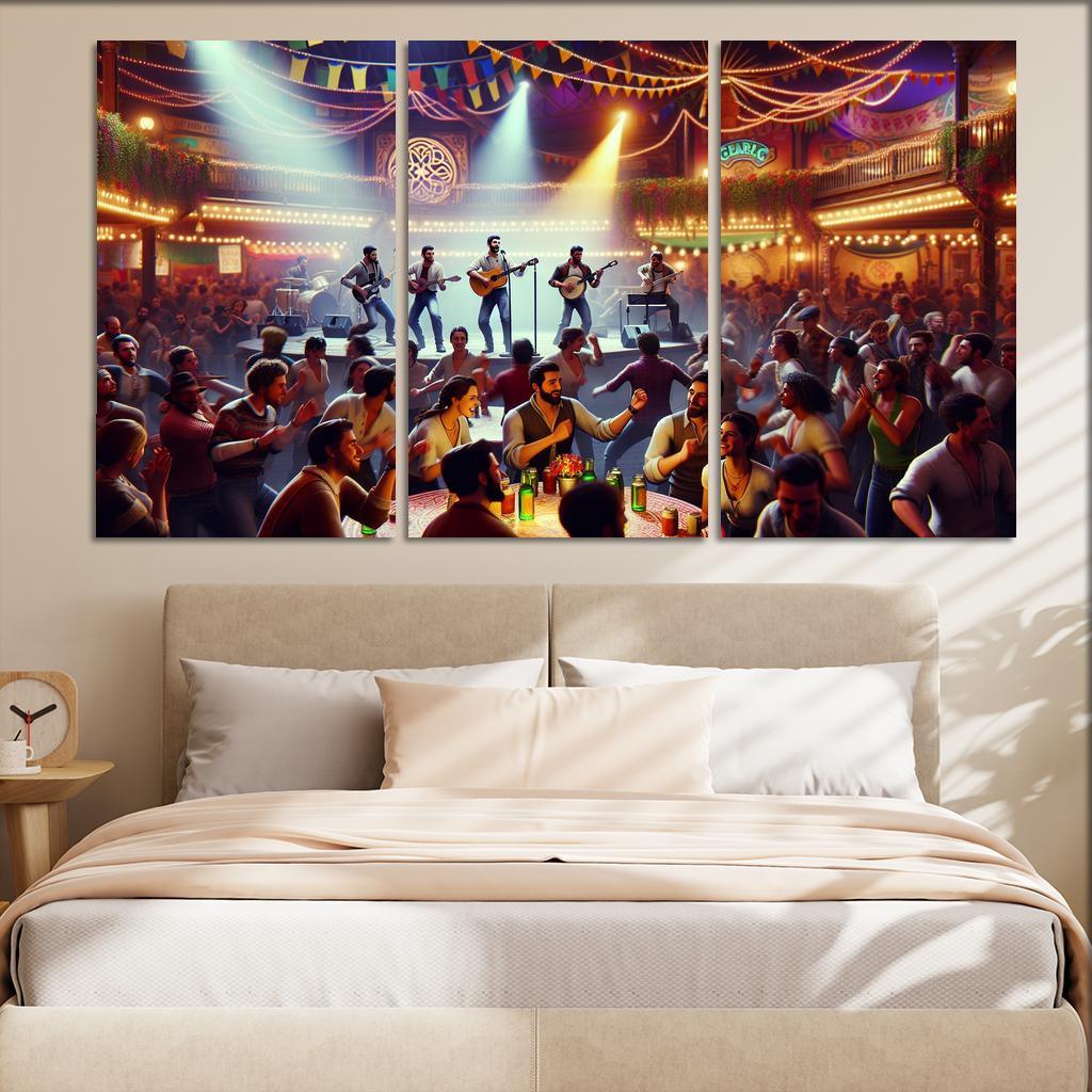 Celtic Connections - Scotland Modern Paintings Frame