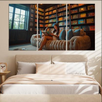 Tales Of Wisdom A Mother's Timeless Lessons Canvas Paintings Frame