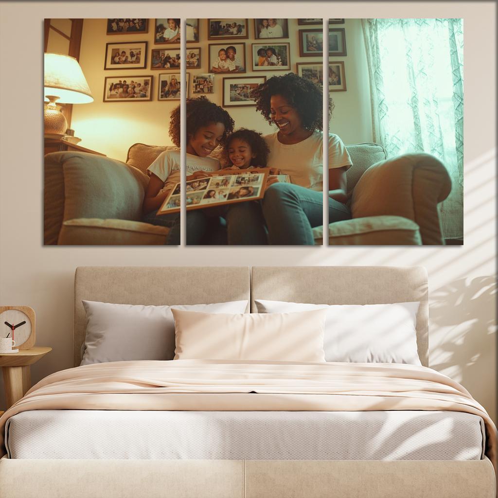 Reflections Of Love A Journey Through Time Custom Paintings Frame