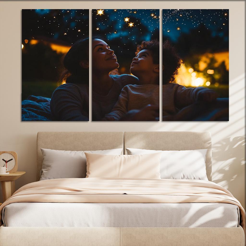 The Stars Of Our Story A Mothers Influence Custom Paintings Frame