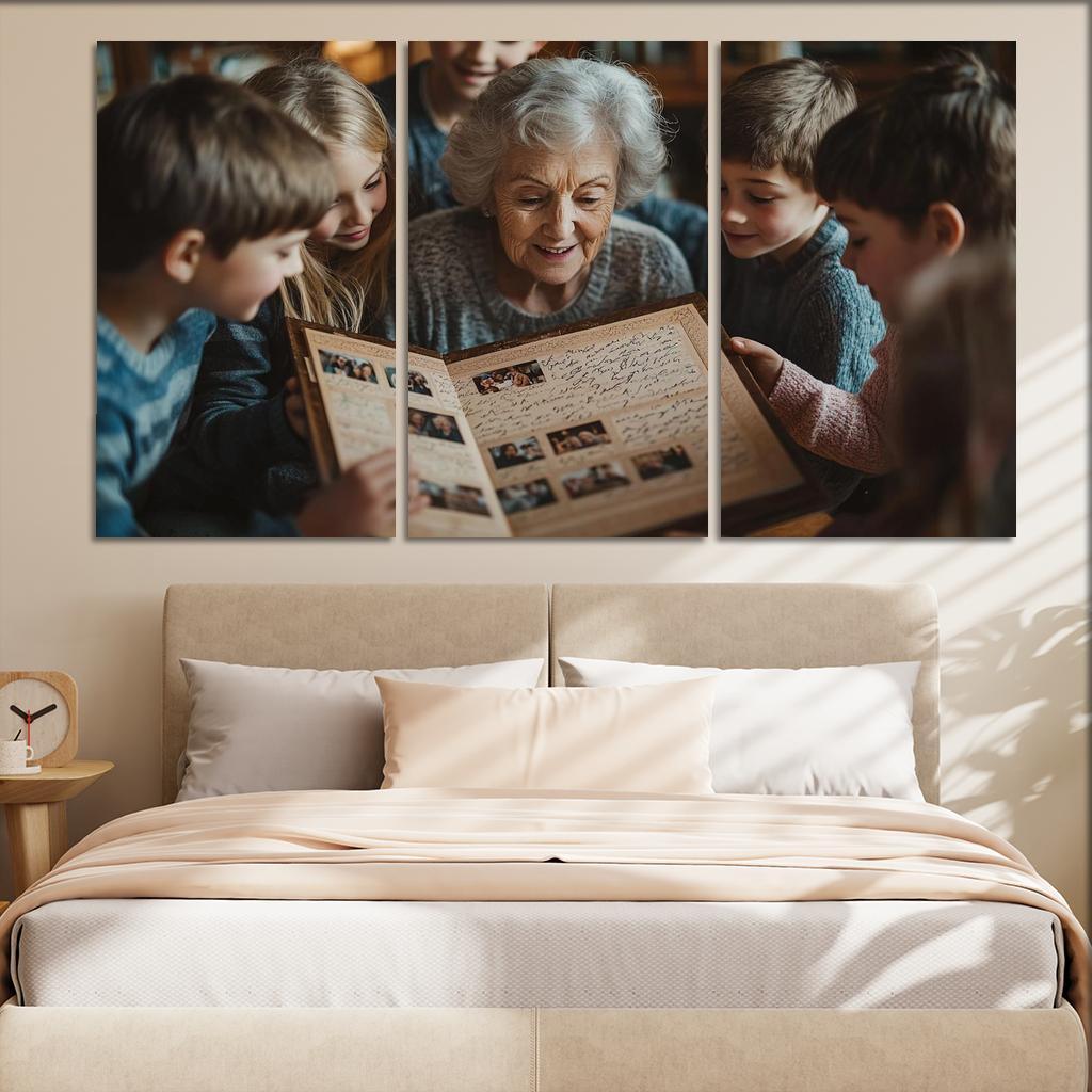 In Her Heart A Mother's Legacy Of Love Modern Paintings Frame