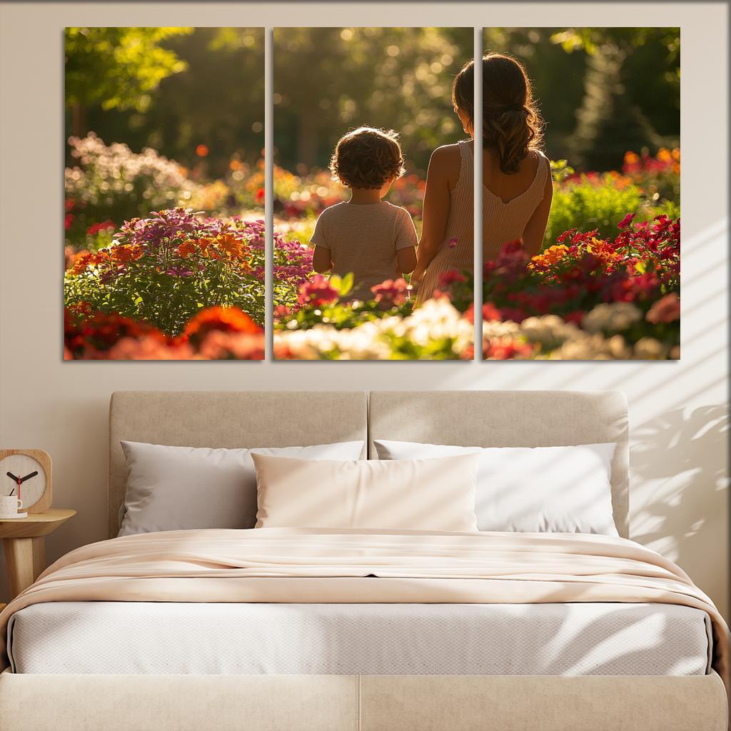 The Shield Of Kindness A Mothers Protective Love One-piece Frames