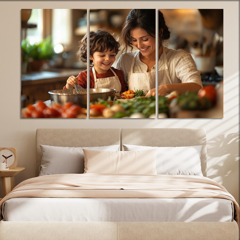 The Heart Of Home A Mothers Unconditional Love Canvas Paintings Frame