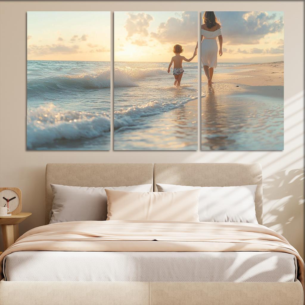 Embracing Change A Mothers Support Through Transitions Canvas Paintings Frame