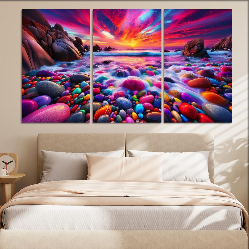 Cove Of Colors A Photographer's Paradise Custom Paintings Frame
