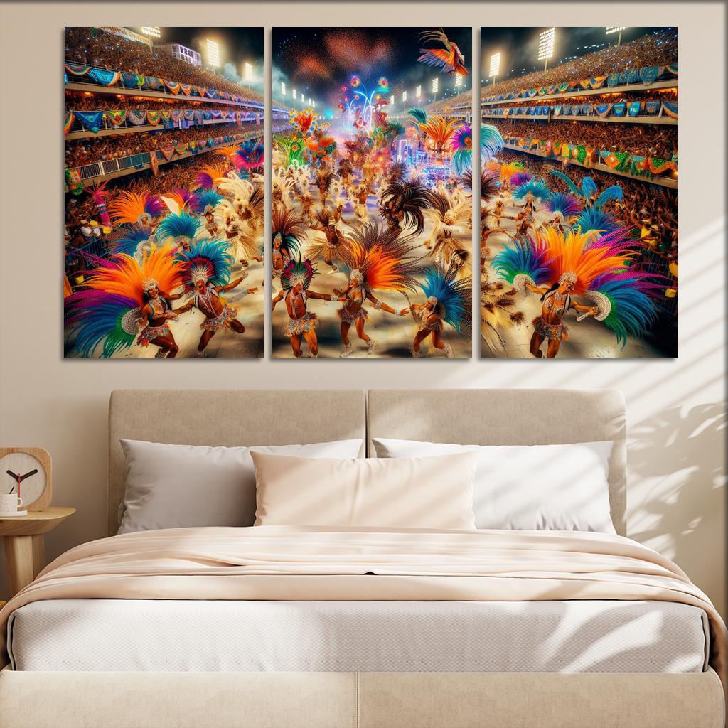 Carnival Of Rio De Janeiro - Brazil One-piece Frames