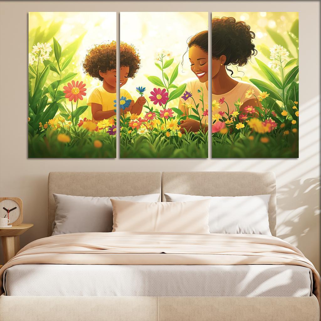 The Garden Of Affection A Mothers Nurturing Touch One-piece Frames