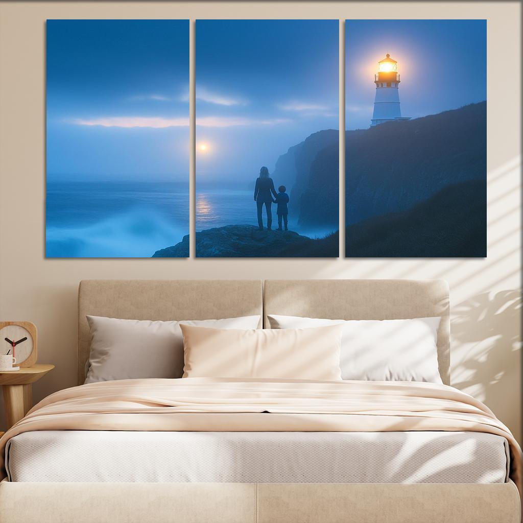 The Lighthouse Of Love Guiding Through Storms One-piece Frames