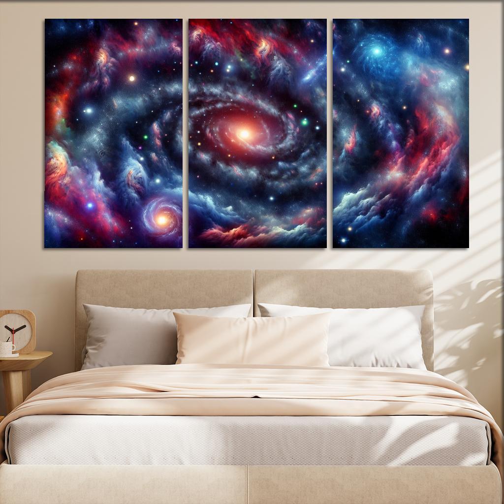 The Enigma Of Dark Energy Abstract Paintings Frame