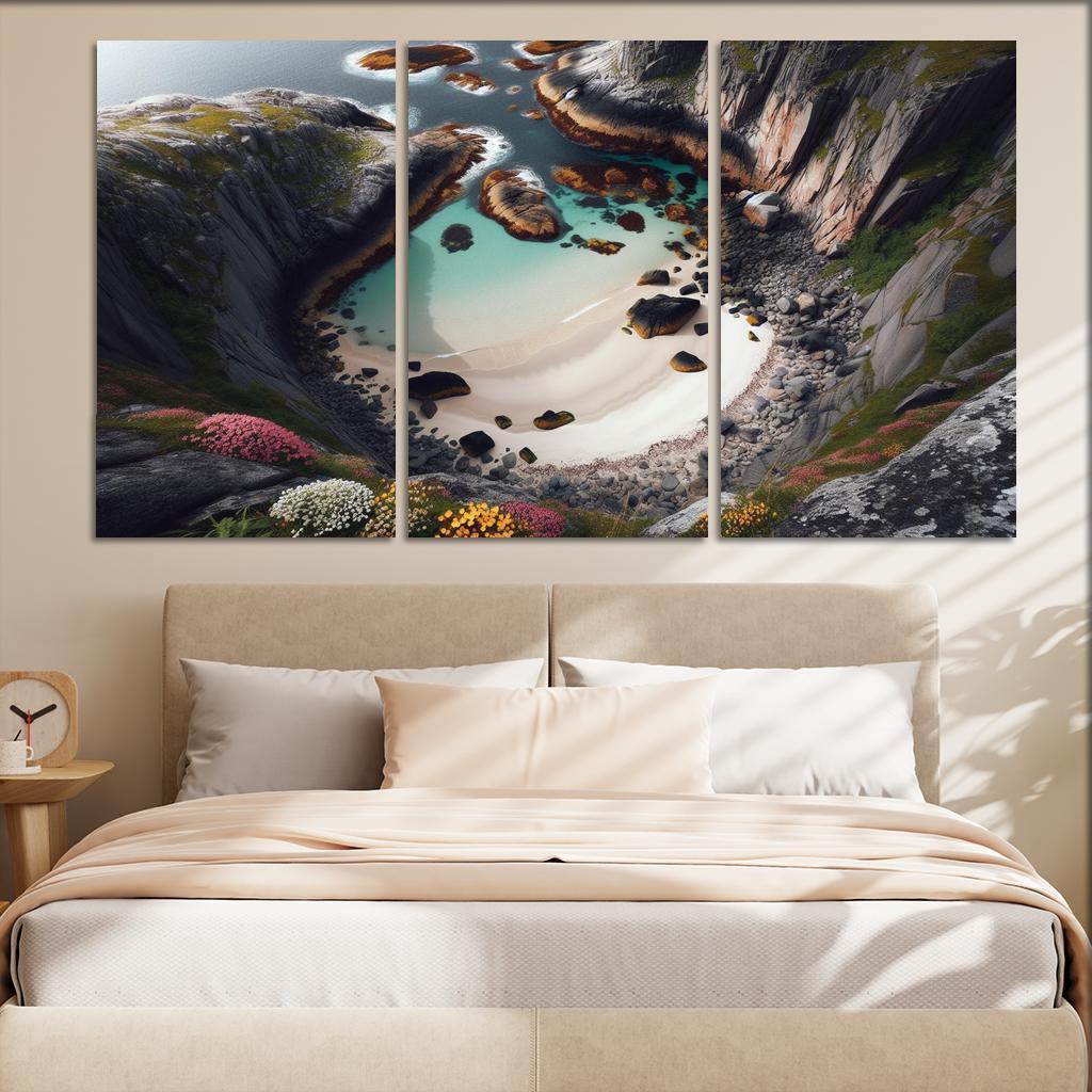 Hidden Gem Beach Premium Artwork Frames