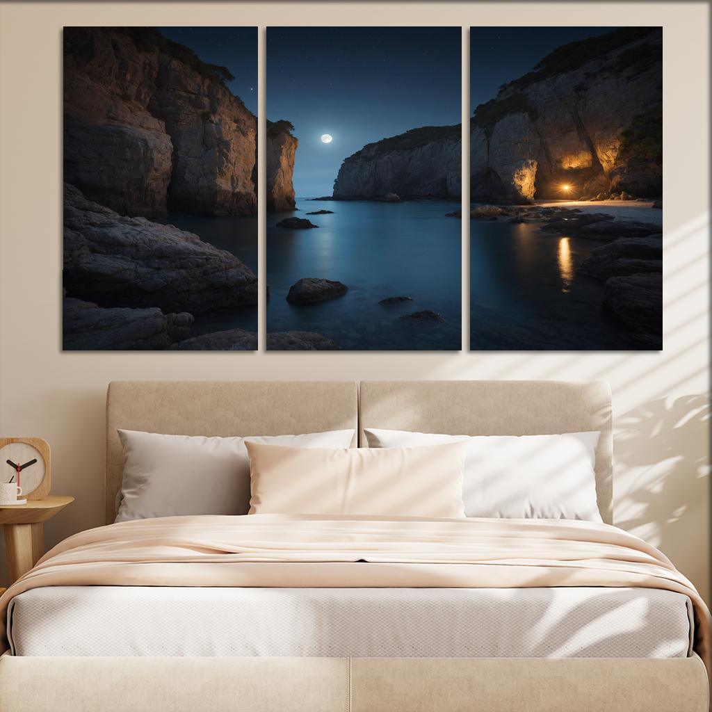 The Enchanted Coves Of Moonlit Waters Art Trends