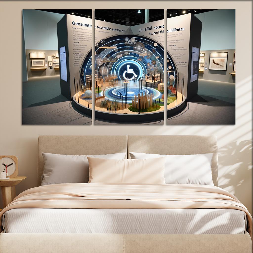 Breaking Barriers Advocacy For Accessibility And Inclusion Multi-panel Paintings