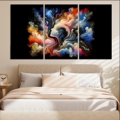 Invisible Illness The Reality Of Mental Health Multi-panel Paintings