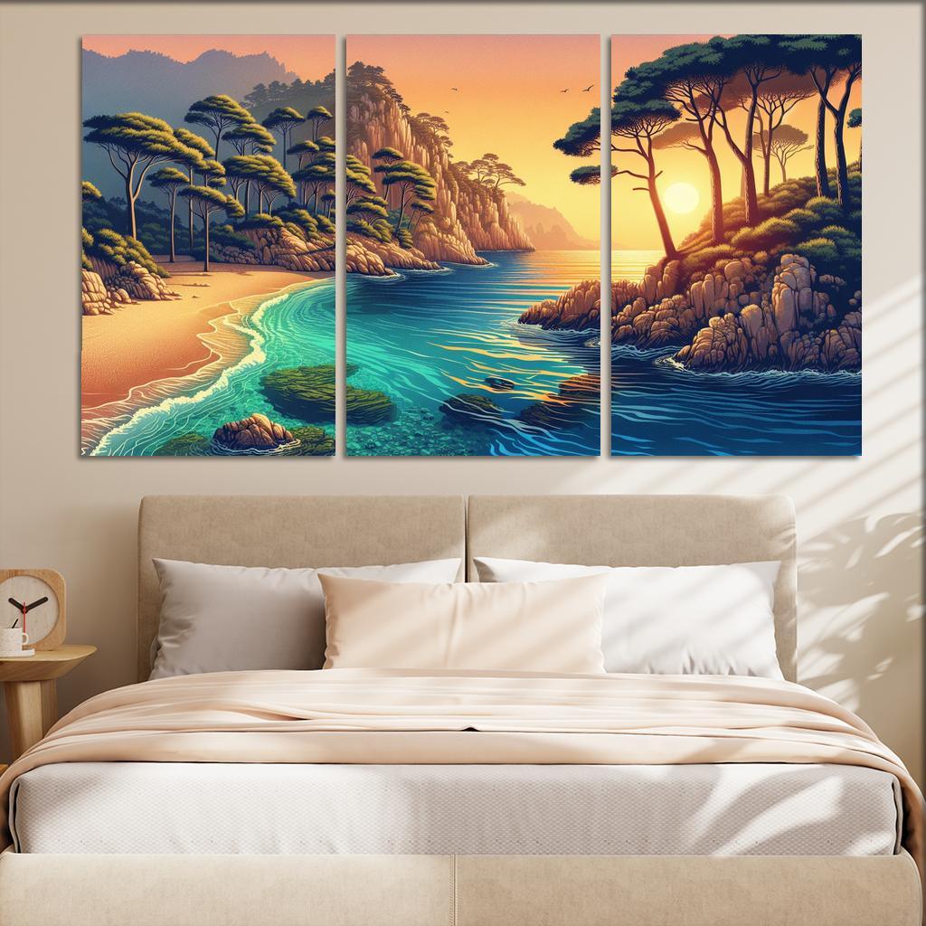 Whispering Pines Cove Premium Artwork Frames