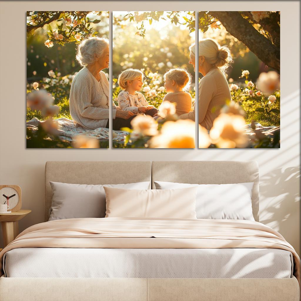 Through Generations The Legacy Of A Mother's Love One-piece Frames