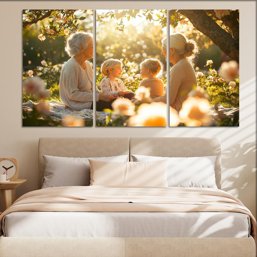 Through Generations The Legacy Of A Mother's Love One-piece Frames