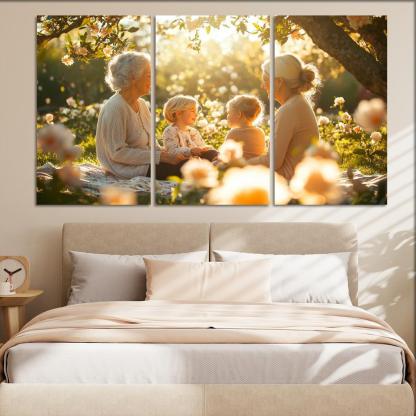 Through Generations The Legacy Of A Mother's Love One-piece Frames