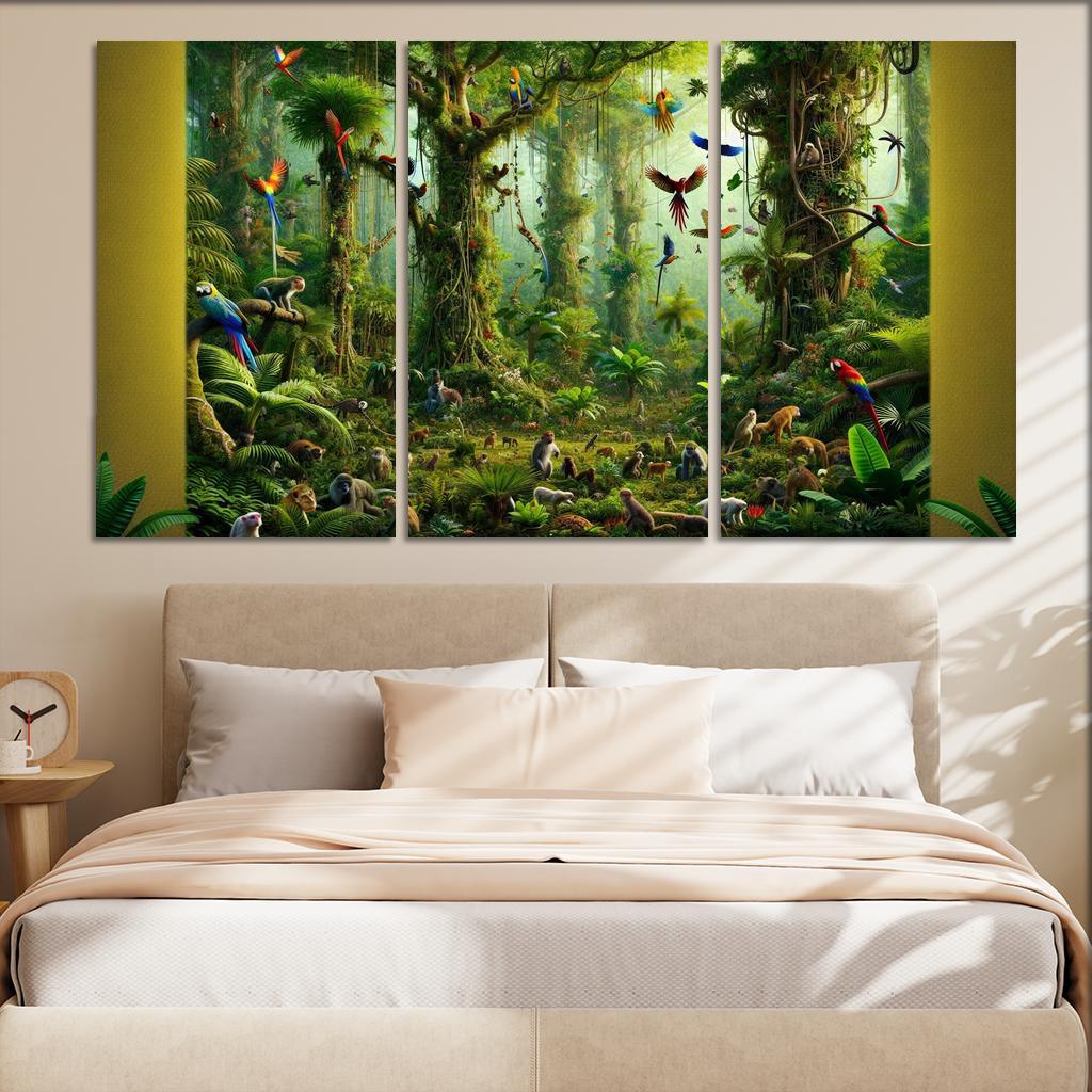 Nature's Voices Advocating For Biodiversity Custom Paintings Frame