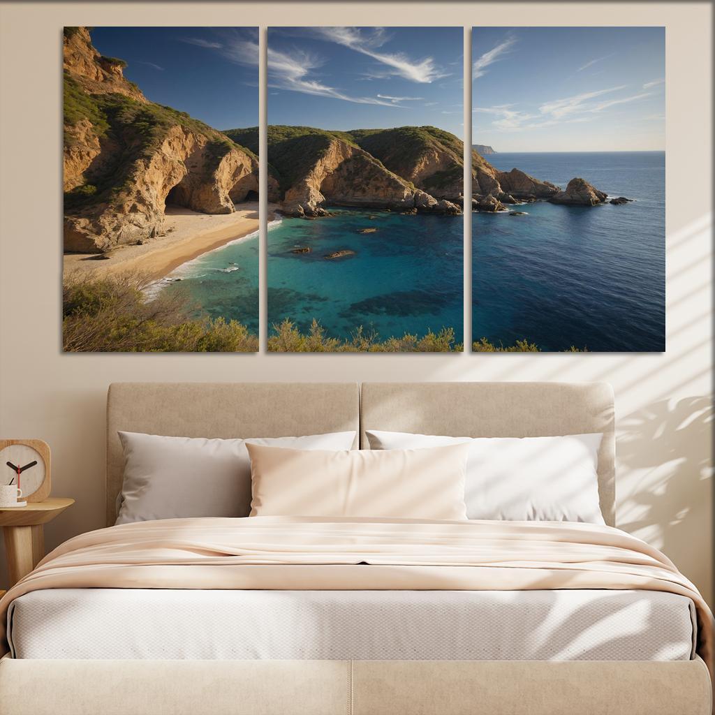 Mystical Coves Of Indigo Waters Art Trends