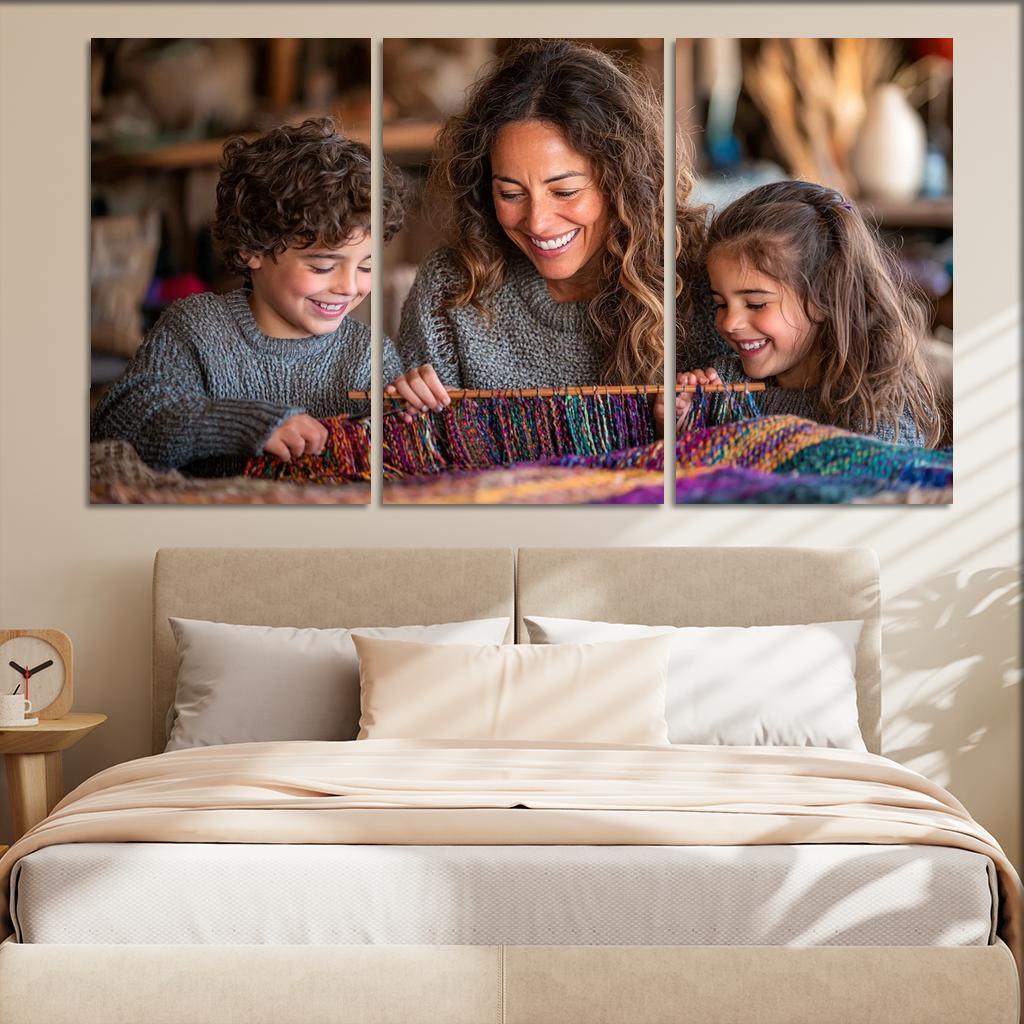 Woven With Love A Mothers Heartfelt Story Canvas Paintings Frame