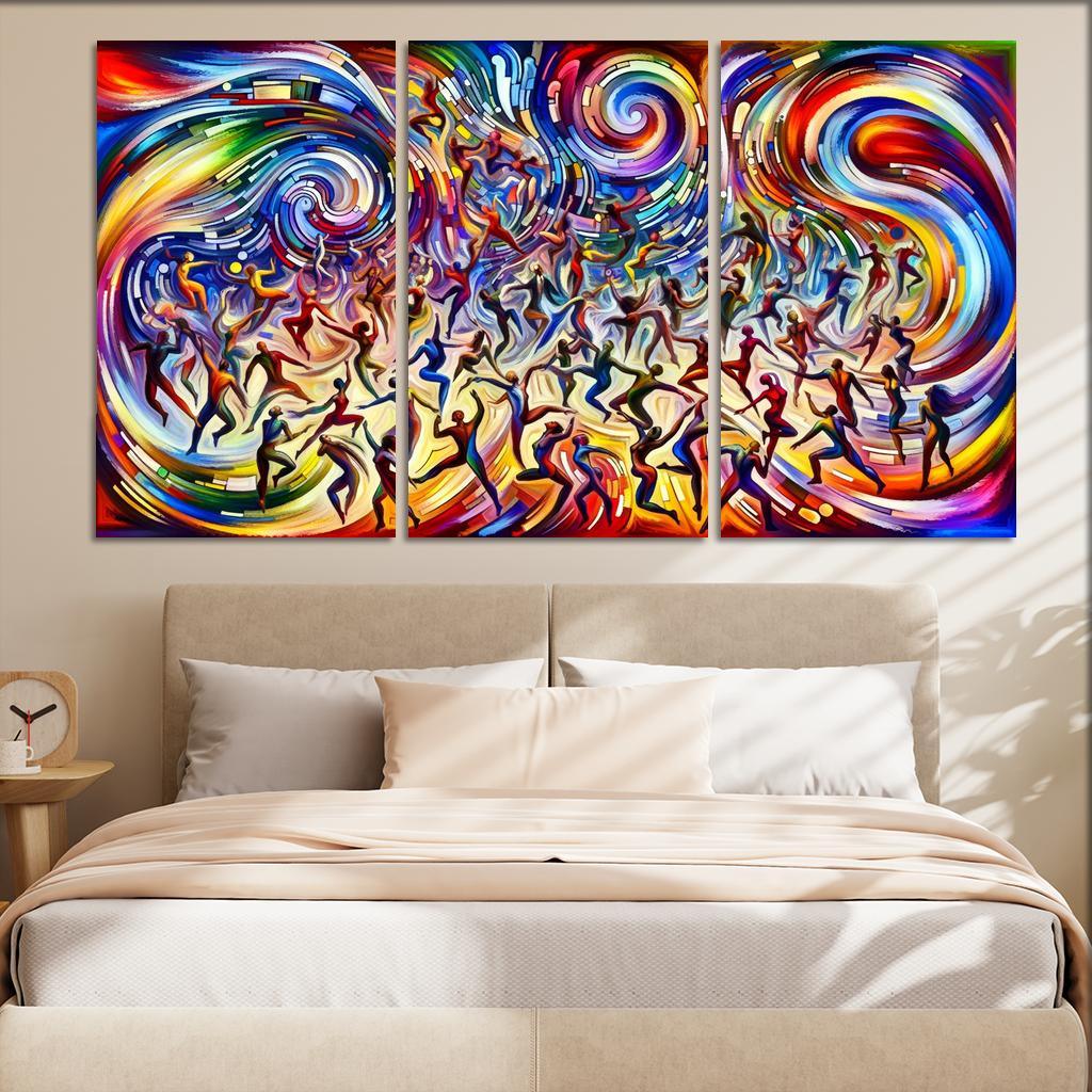 Choreography Of Lifes Journeys Premium Artwork Frames