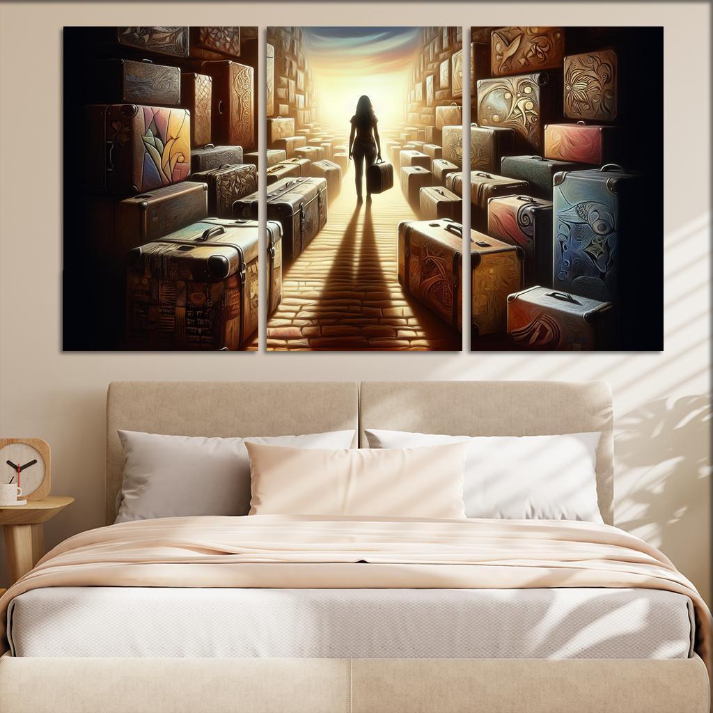 Voices Of Resilience The Refugee Experience Multi-panel Paintings