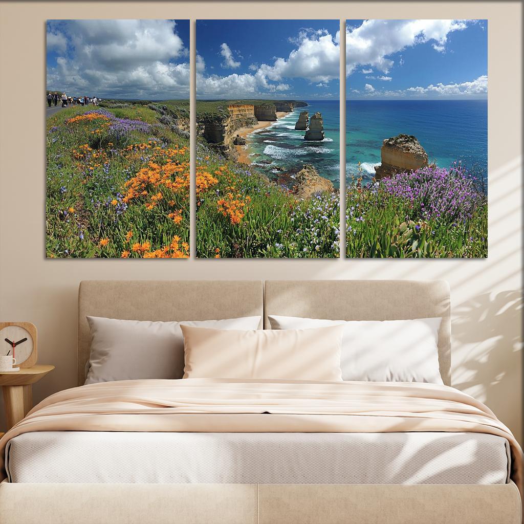 The Great Ocean Road Abstract Paintings Frame