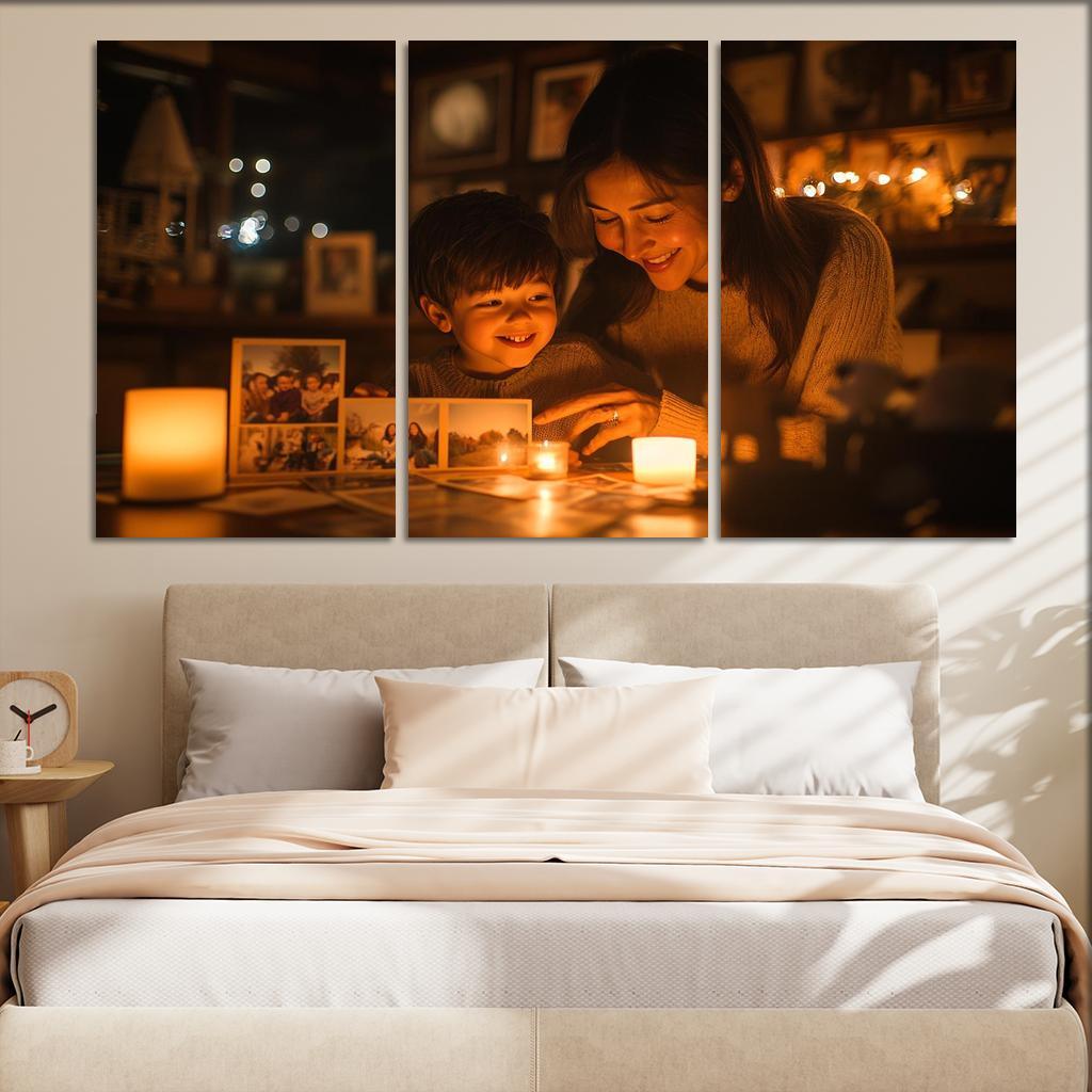 A Journey Through Time A Mothers Story Canvas Paintings Frame