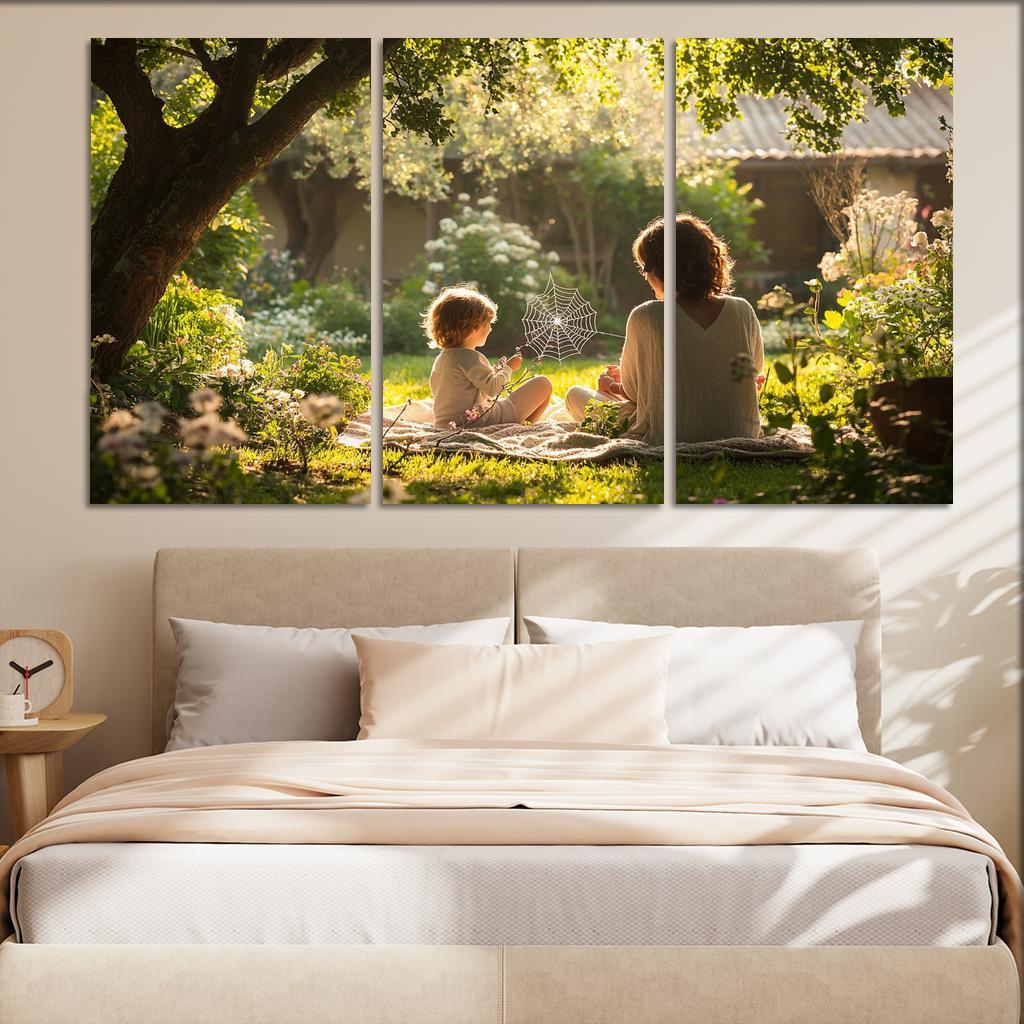 The Web Of Love A Mothers Protective Embrace One-piece Frames