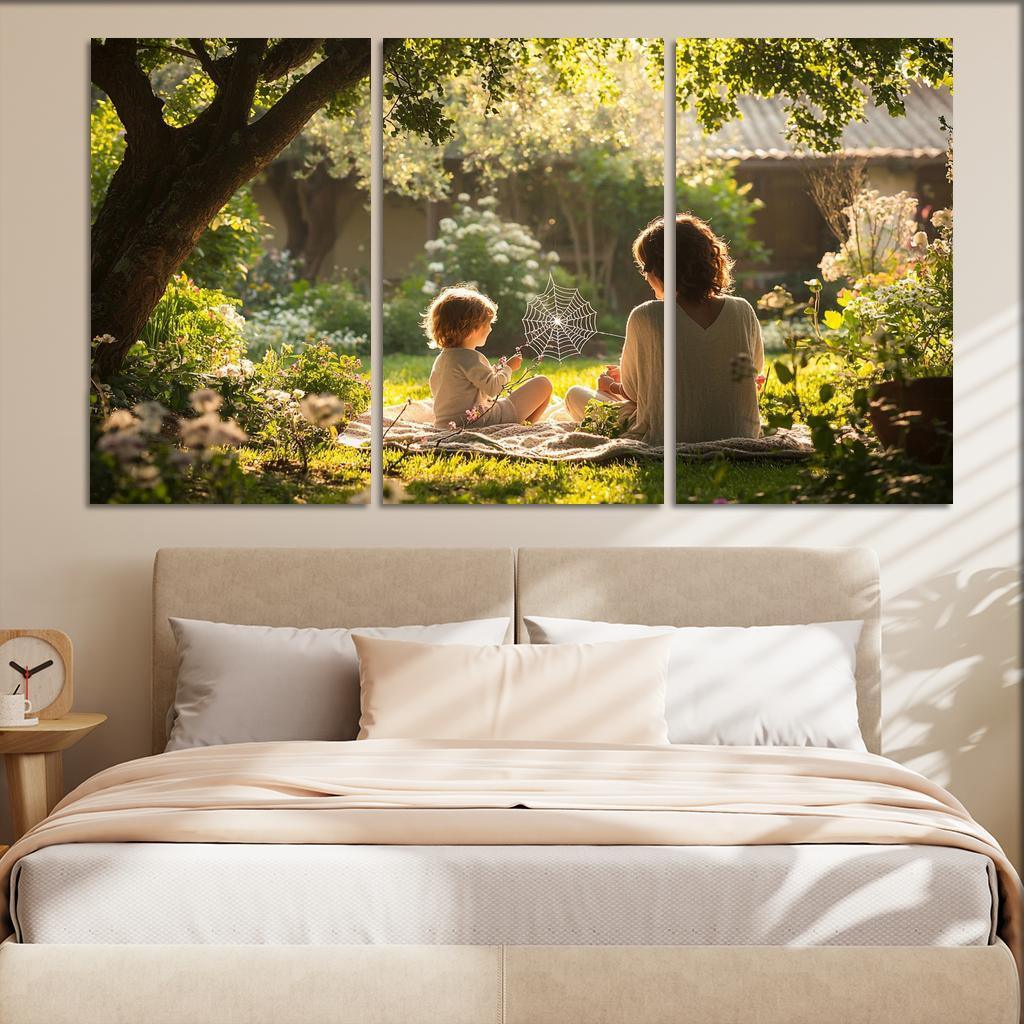 The Web Of Love A Mothers Protective Embrace One-piece Frames
