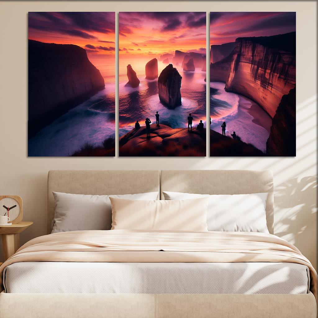 Sunset Cliffs Scenic Vistas Art Trends