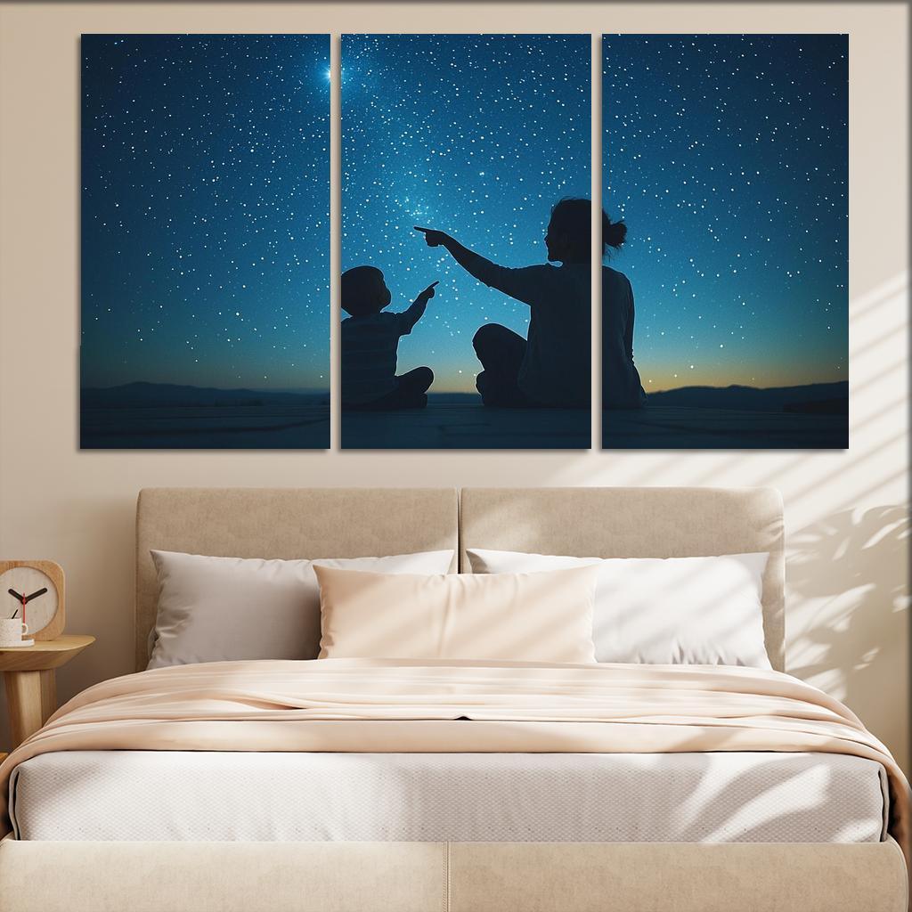 Guiding Stars Lessons In The Night Custom Paintings Frame