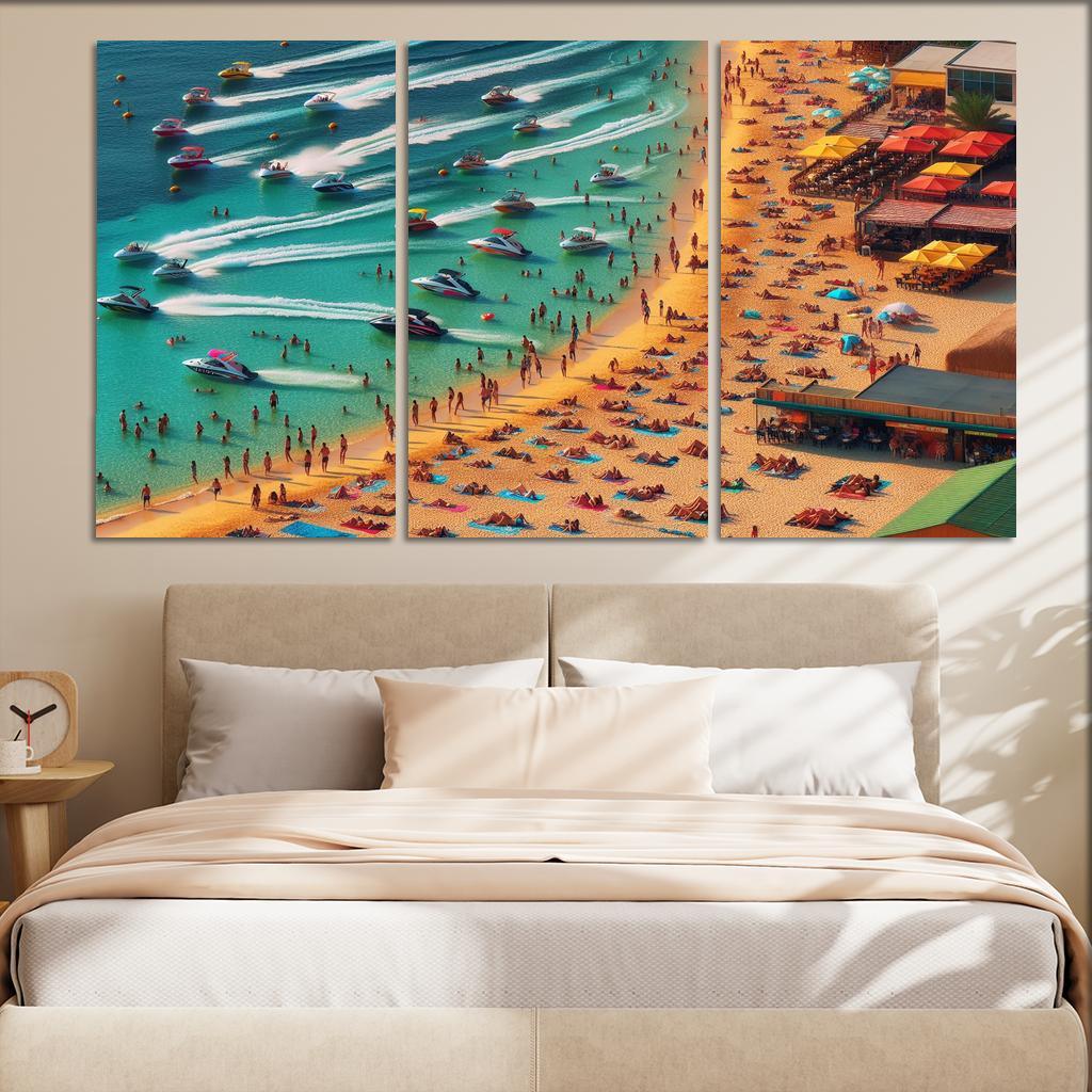 Palm Beach Bliss Sunny Shores And Water Sports Art Trends