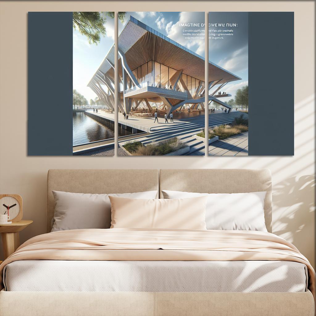 The Resilient Pavilion Custom Paintings Frame