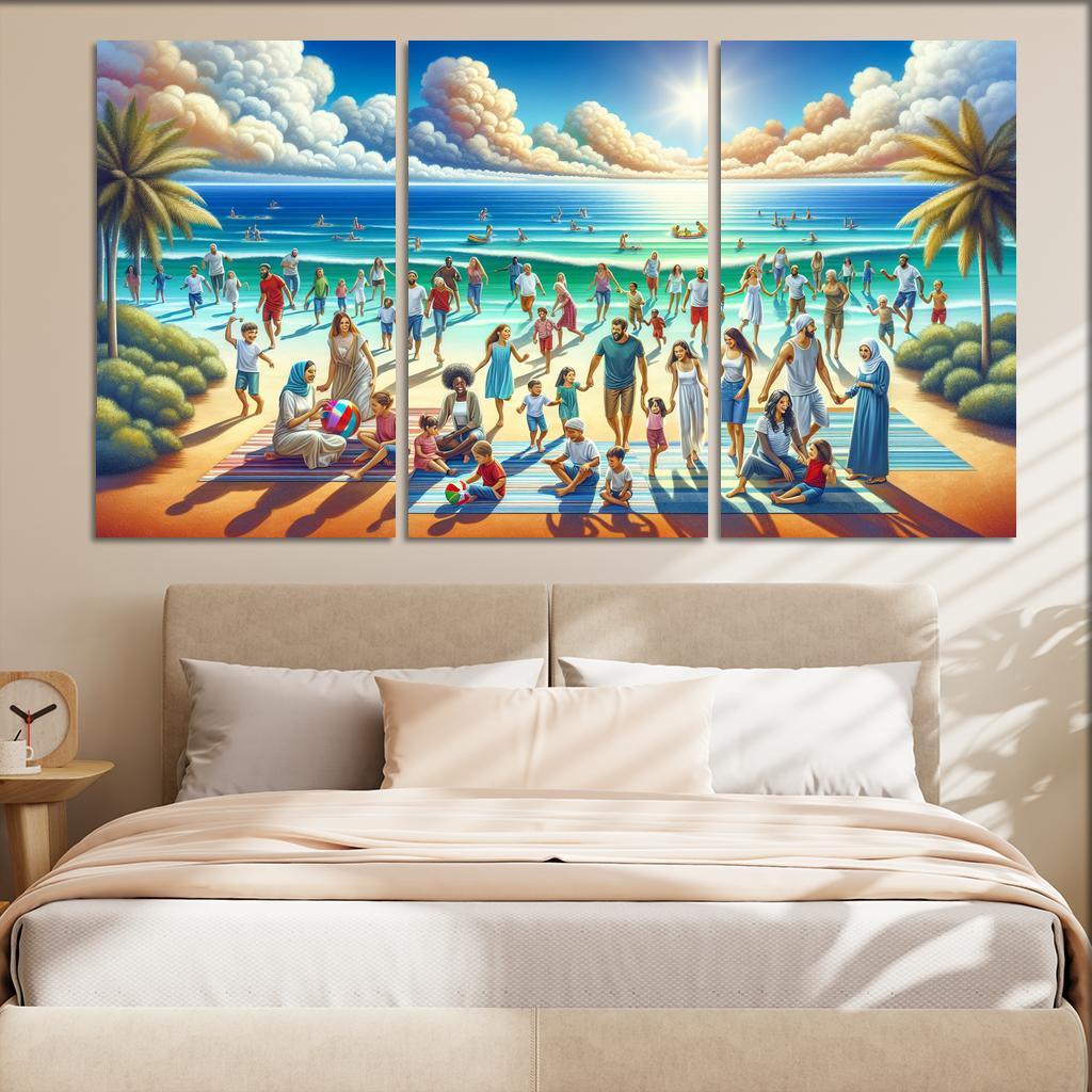 Whimsical Cove Nature's Playground Custom Paintings Frame