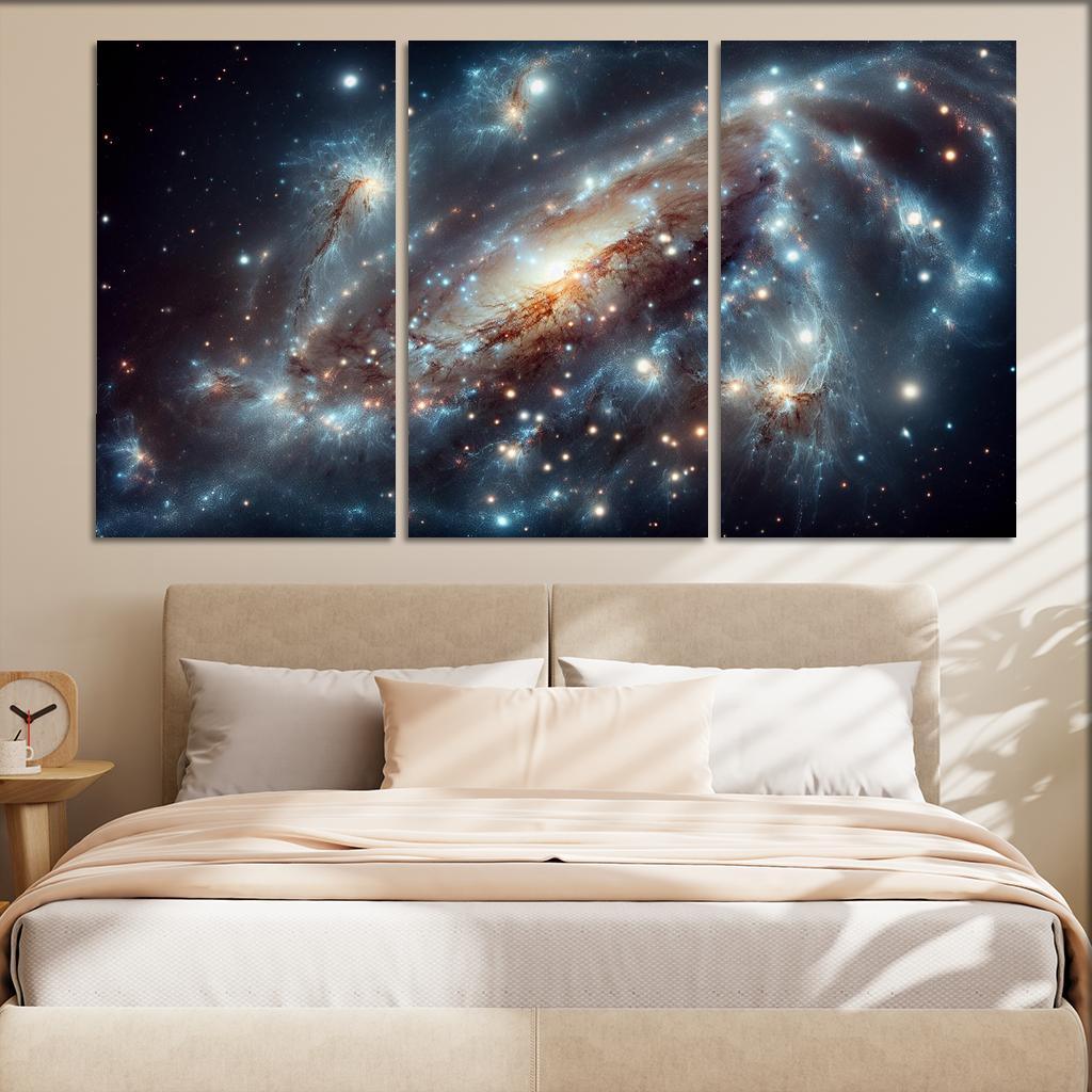 The Enigmatic Life Of Cosmic Dust Abstract Paintings Frame