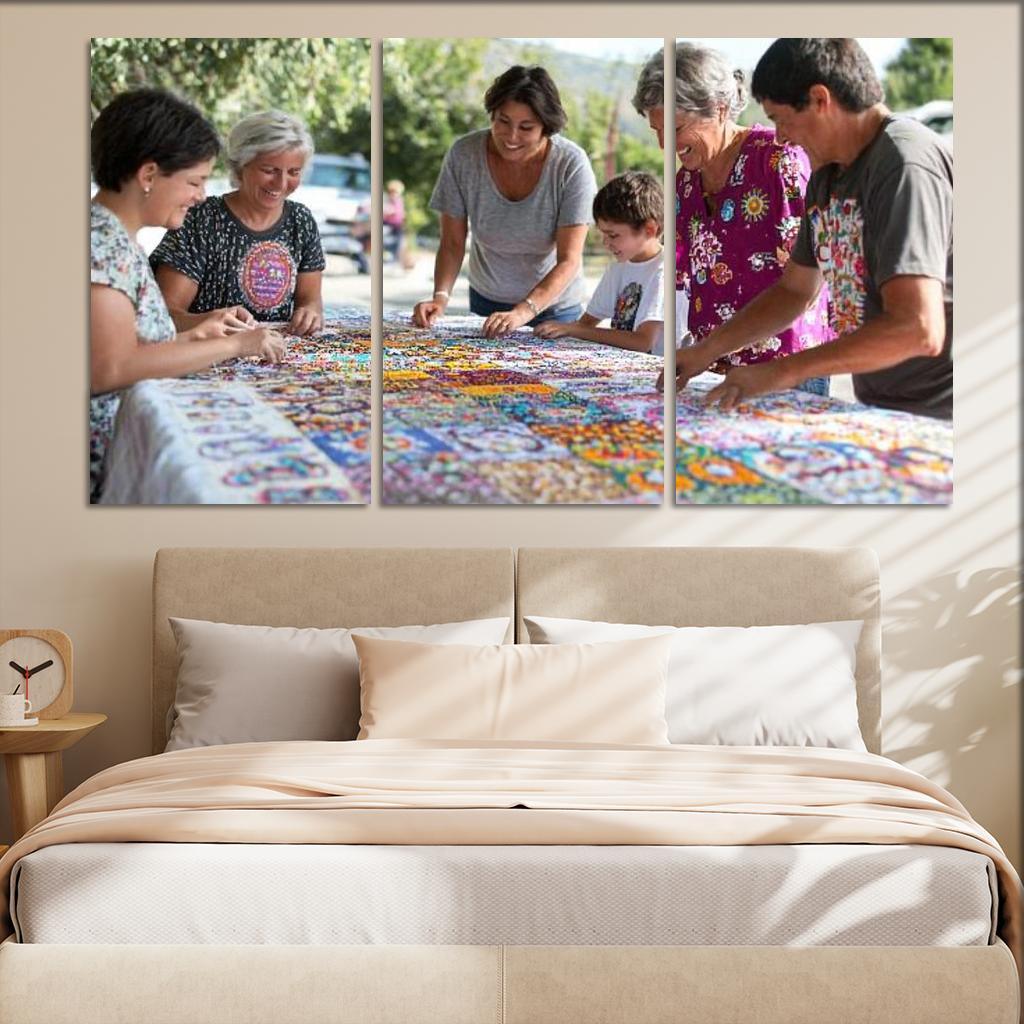 A Tapestry Of Love A Mothers Legacy Modern Paintings Frame