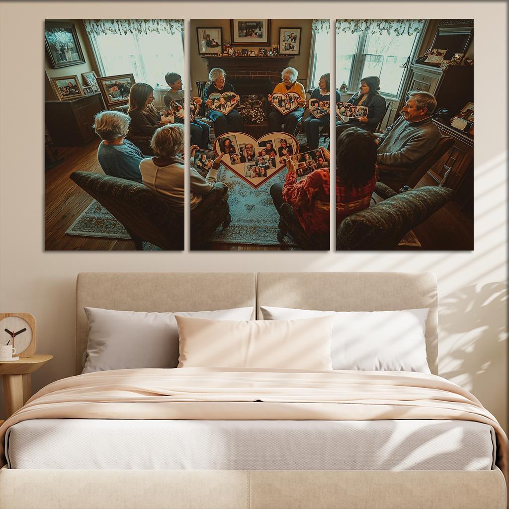 Heartstrings Of Love Connecting Through Memories One-piece Frames