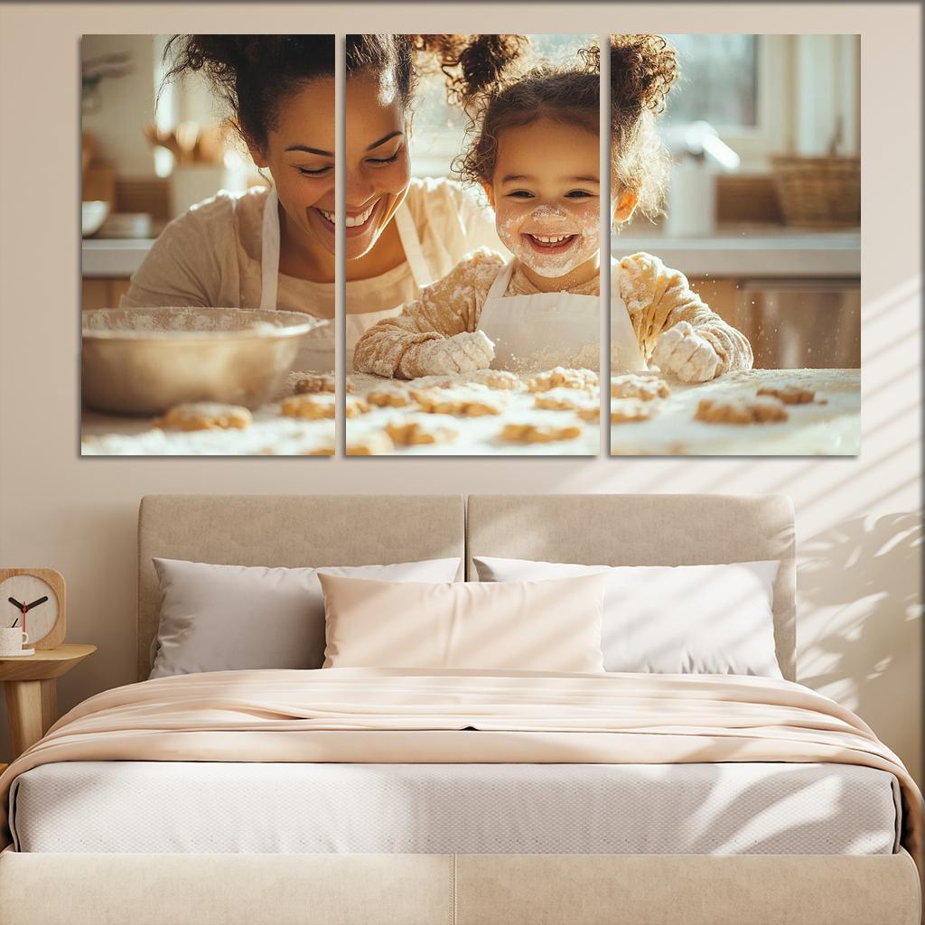 The Beauty Of Small Moments A Mothers Care Custom Paintings Frame