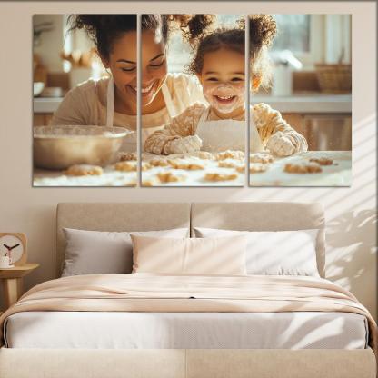 The Beauty Of Small Moments A Mothers Care Custom Paintings Frame