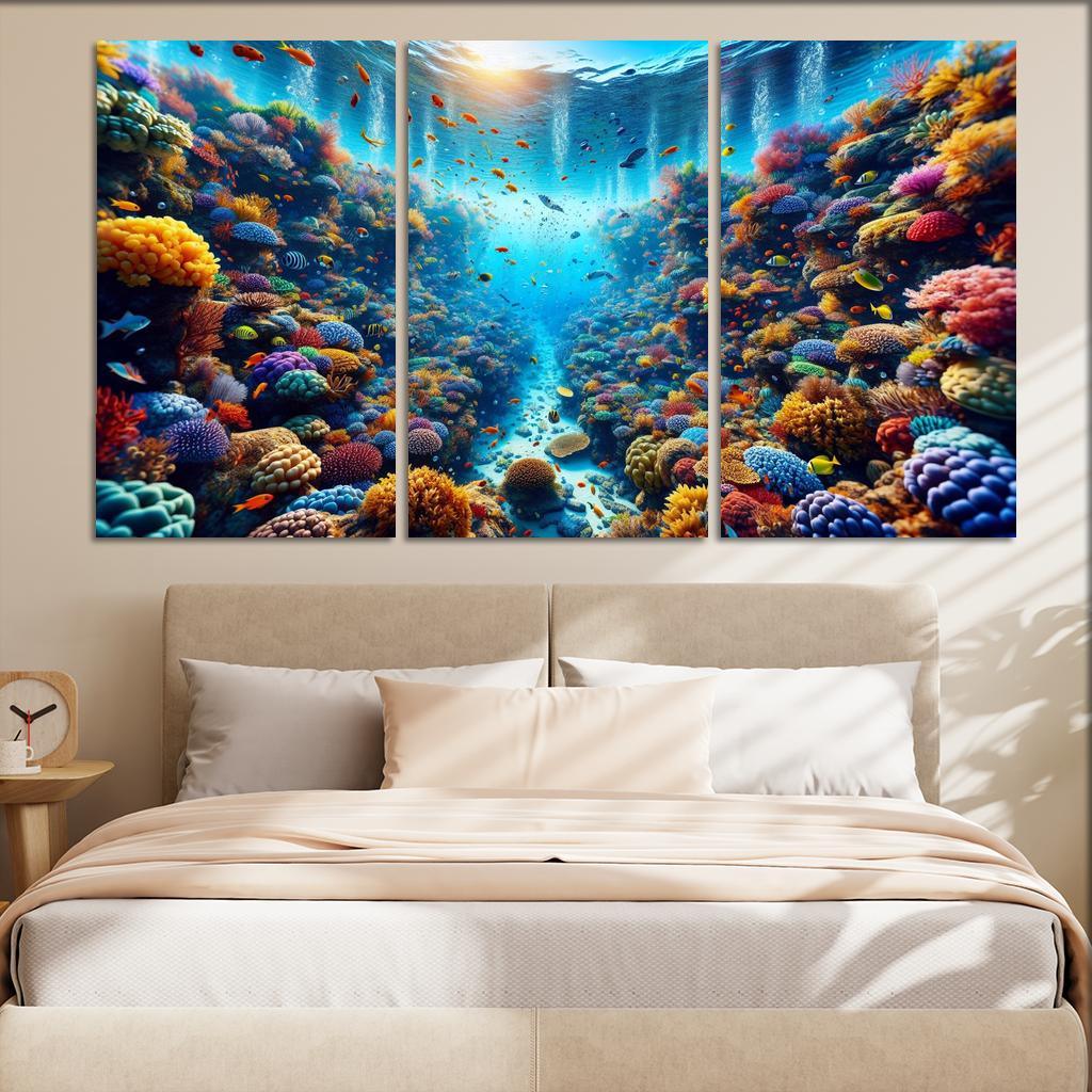 Crystal Cove Underwater Wonders Premium Artwork Frames