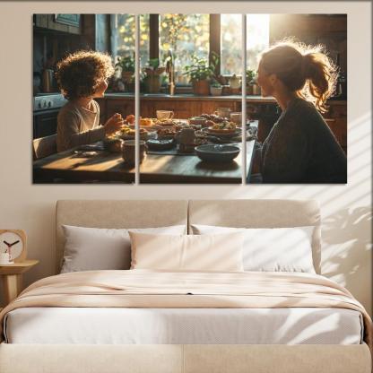 Cherished Conversations The Heart Of Dialogue Custom Paintings Frame