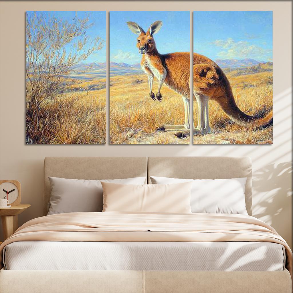 The Majestic Red Kangaroo The Australian Icon Art Trends