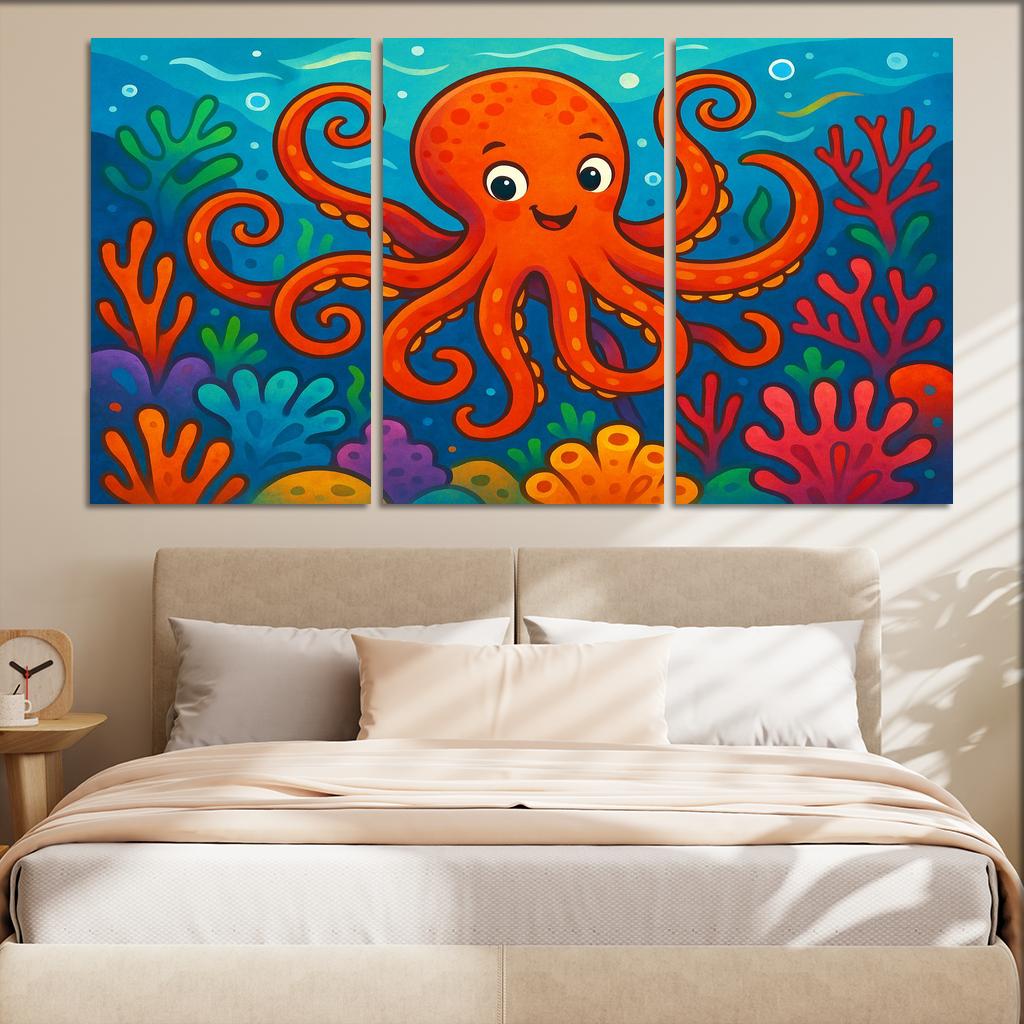 Oceanic Octopus Mystery Premium Artwork Frames