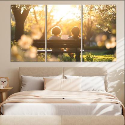 The Love That Transcends Time A Mother's Heart Canvas Paintings Frame