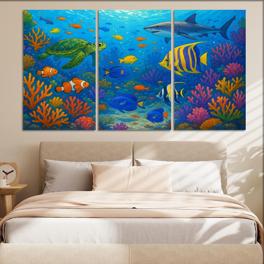 Ocean Guardians Artistic Expressions On Marine Conservation Premium Artwork Frames