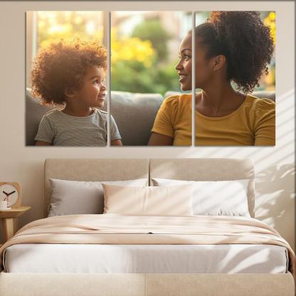 The Strength Of Her Voice A Mothers Empowering Words Canvas Paintings Frame
